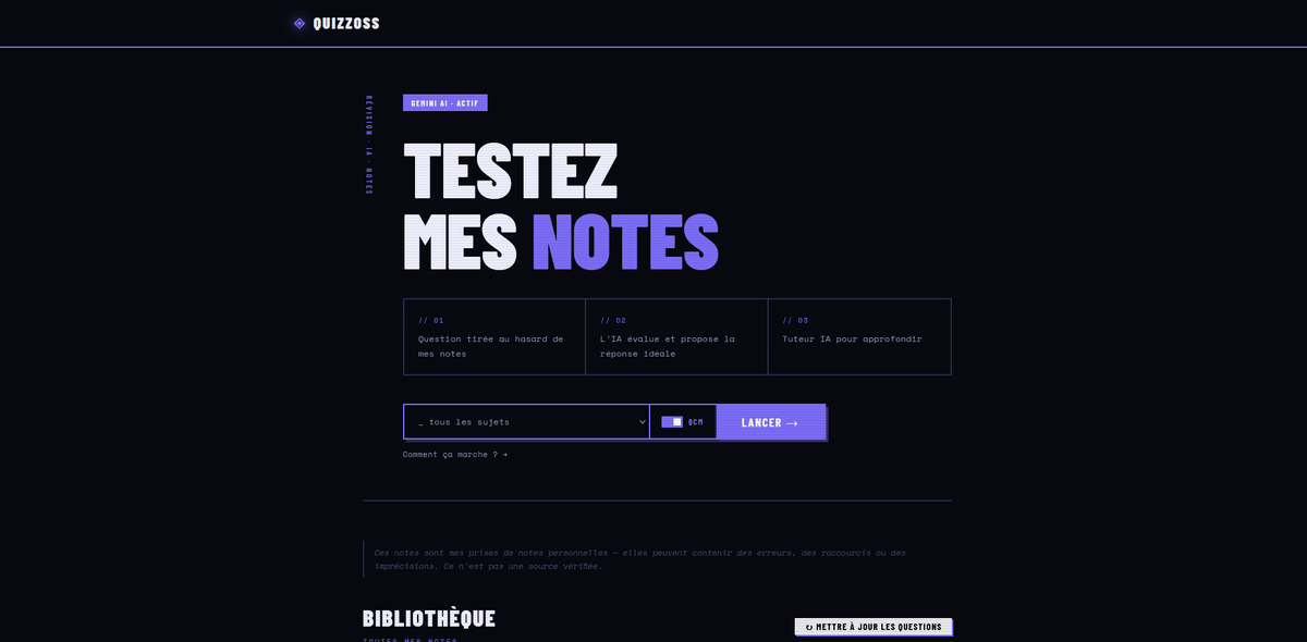 Quizzoss